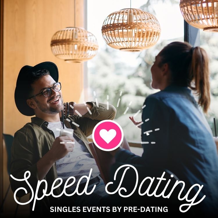 Indianapolis attendees of Speed Dating in Indiana enjoying the event!