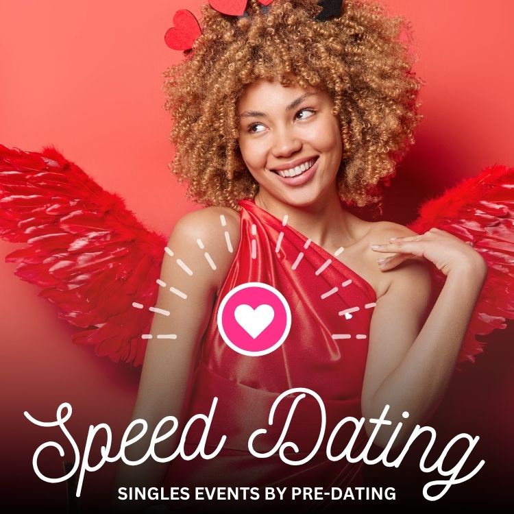 Indianapolis attendees of Speed Dating in Indiana enjoying the event!